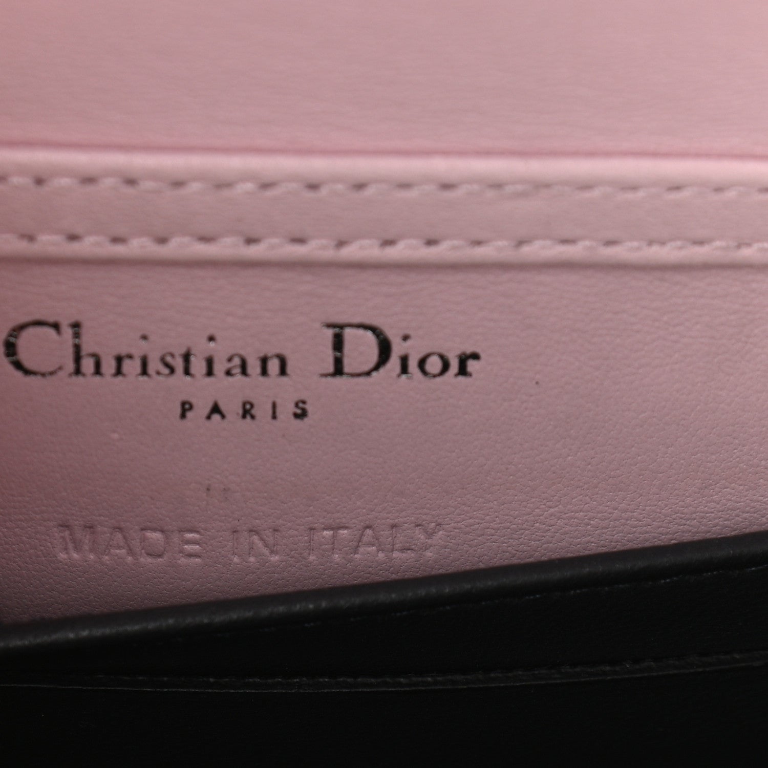 Christian Dior Patent Micro-Cannage Baby Diorama Flap Bag Pale Pink 7 of 13
