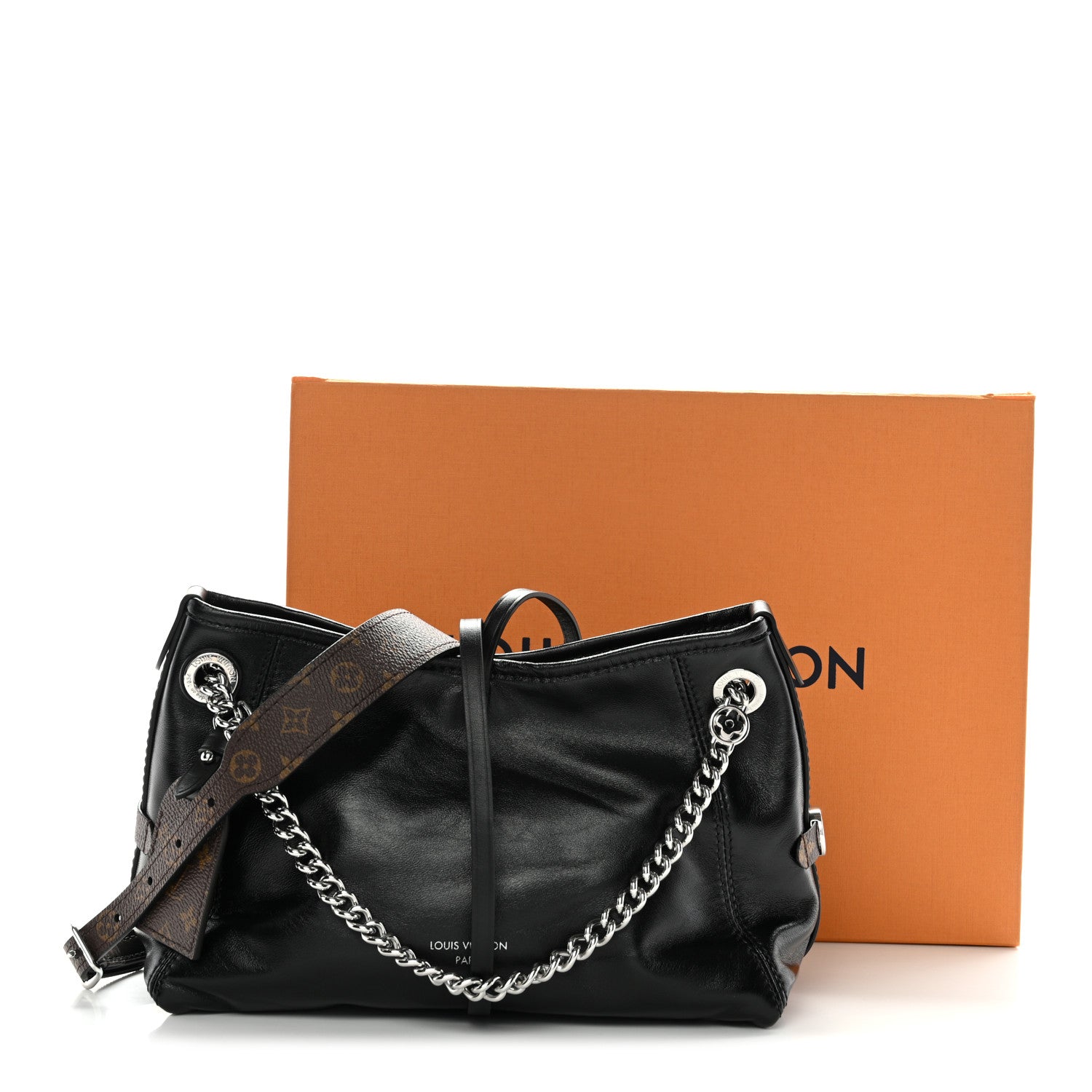 【ちゃんはる】Louis Vuitton ブラックボディバッグ ルイ・ヴィトン(LOUIS VUITTON) 男性用 ボディバッグ・ウエストポーチ