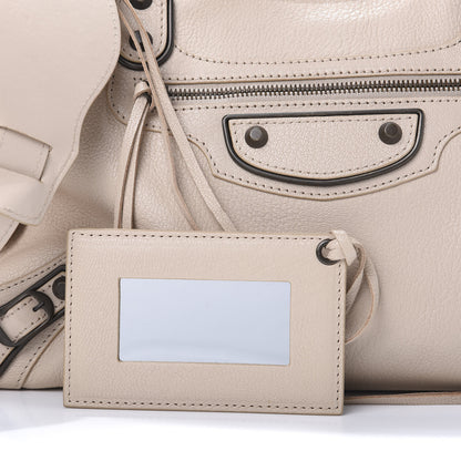 Balenciaga Chevre Classic Metallic Edge Hardware City Beige Tapioca 11 of 11