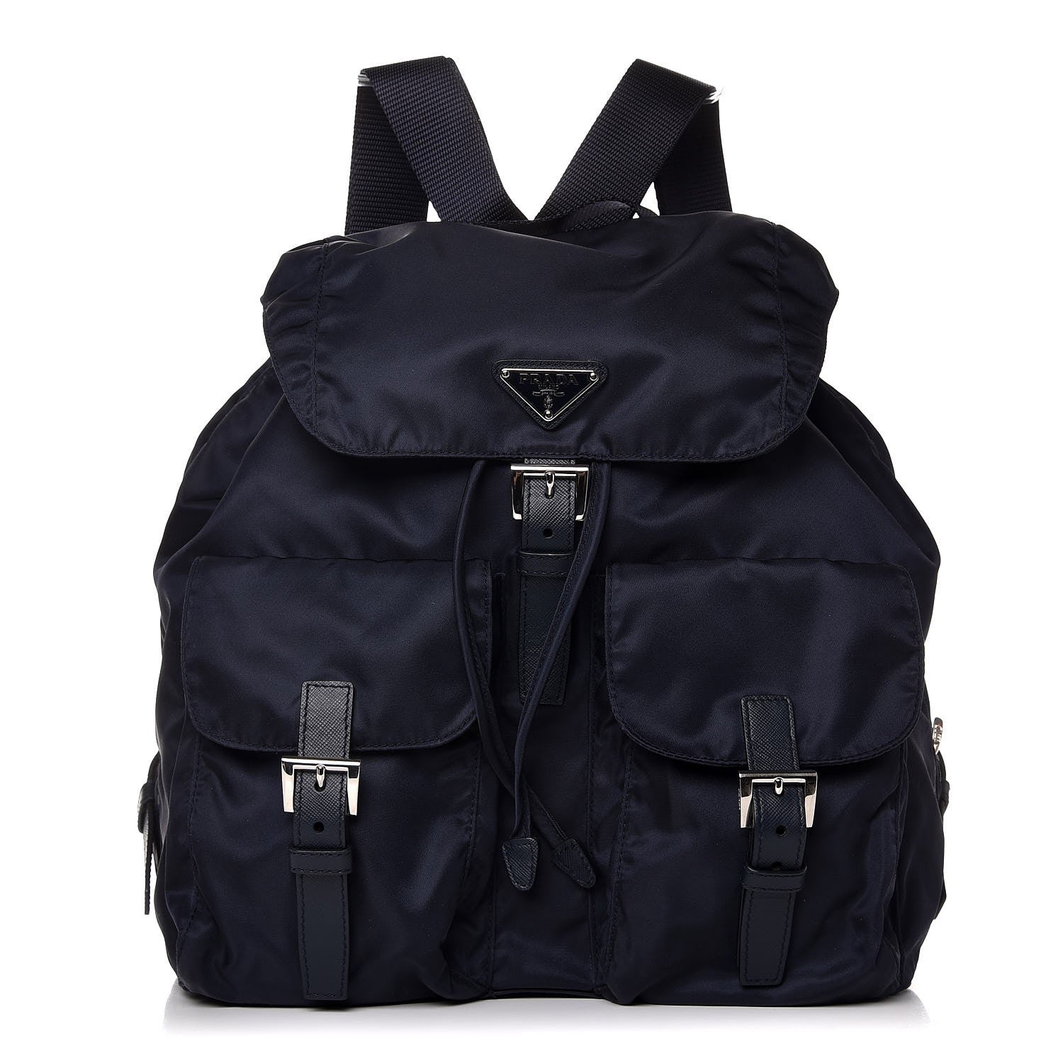 Prada Nylon Vela Medium Backpack Bluette 1 of 7