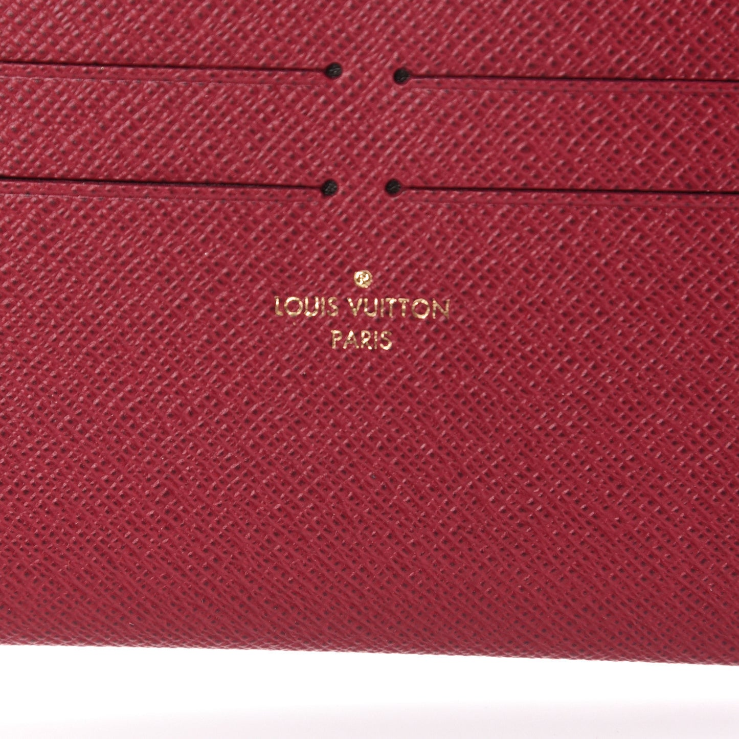 Calfskin Felicie Card Holder Insert Fuchsia