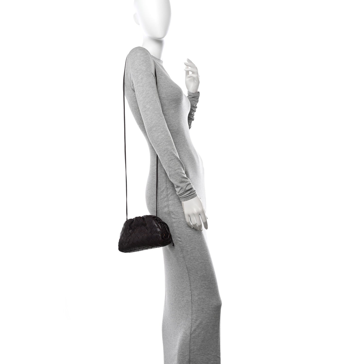 Bottega Veneta Nappa Intrecciato The Mini Pouch Grape 2 of 15