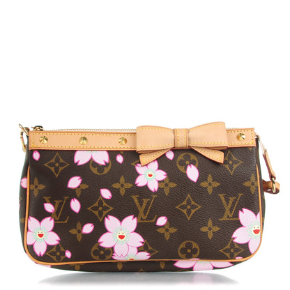 Louis Vuitton Monogram Cherry Blossom Pochette Accessories Brown 1 of 7