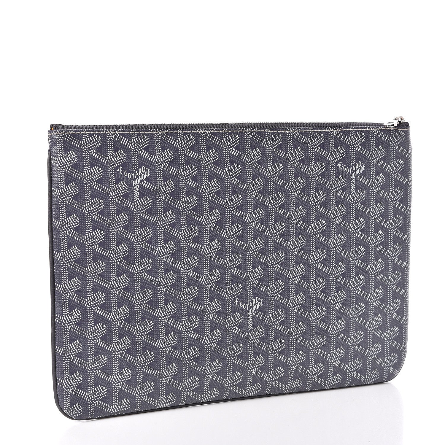 Goyard Goyardine Senat Pochette MM Grey 3 of 7