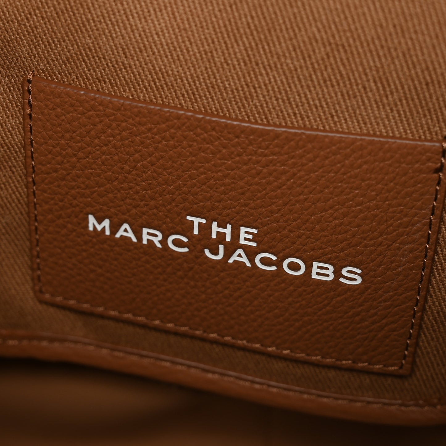 Grained Calfskin Large The Tote Bag Argan Oil