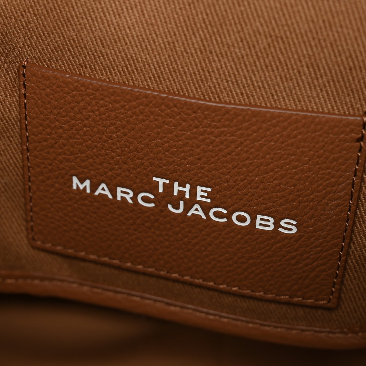 Marc Jacobs Grained Calfskin Large The Tote Bag Argan Oil 7 of 10