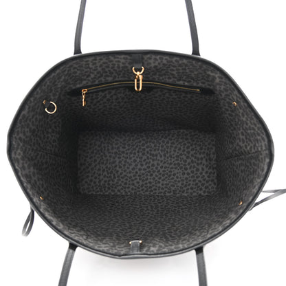 Louis Vuitton Monogram Giant Wild At Heart Neverfull MM Black 6 of 12