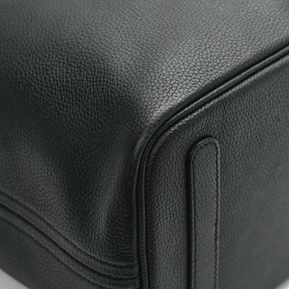 MCM Grained Calfskin Visetos Medium Liz Reversible Shopper Tote Black 16 of 19