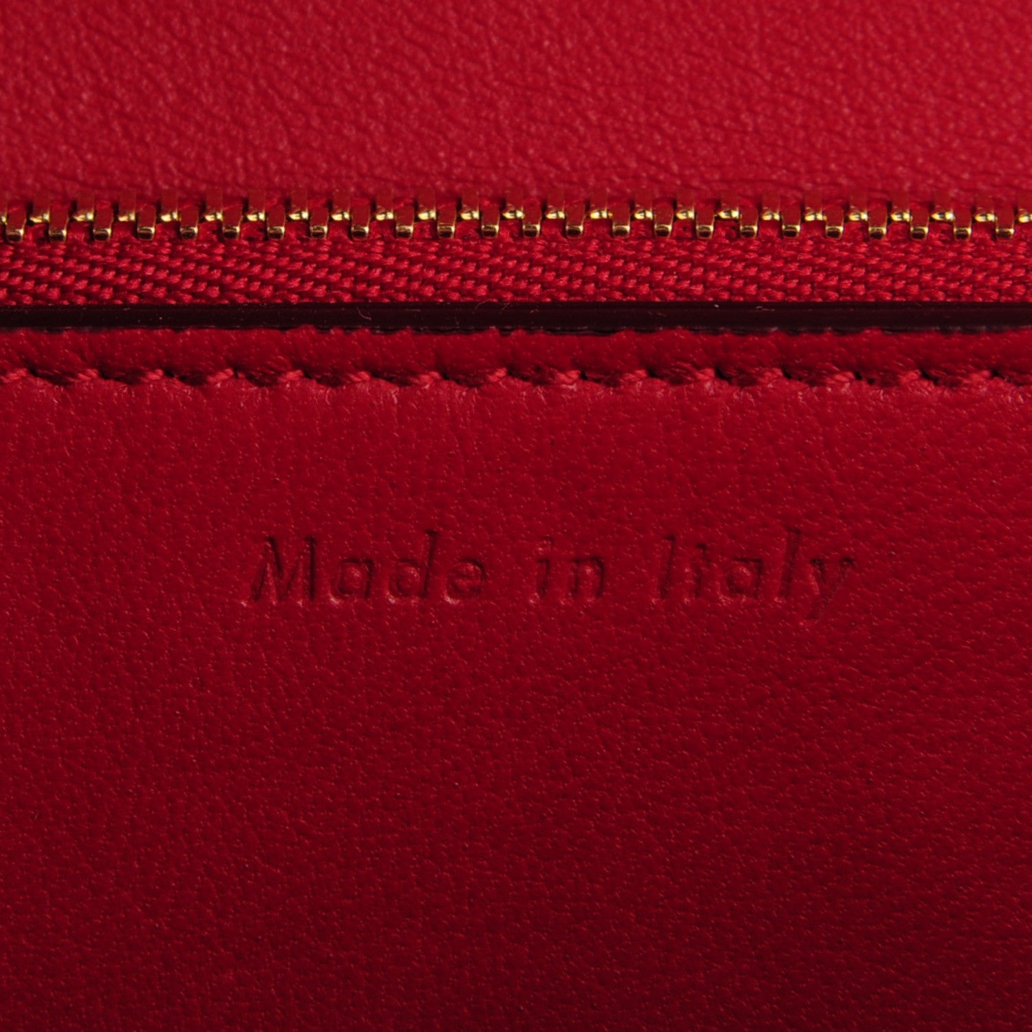 Celine Smooth Calfskin Medium Classic Box Flap Bag Red 9 of 10