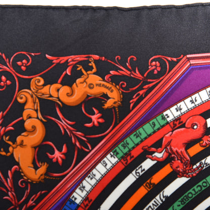 Hermes Silk Astrologie Pocket Square Scarf 4 of 5