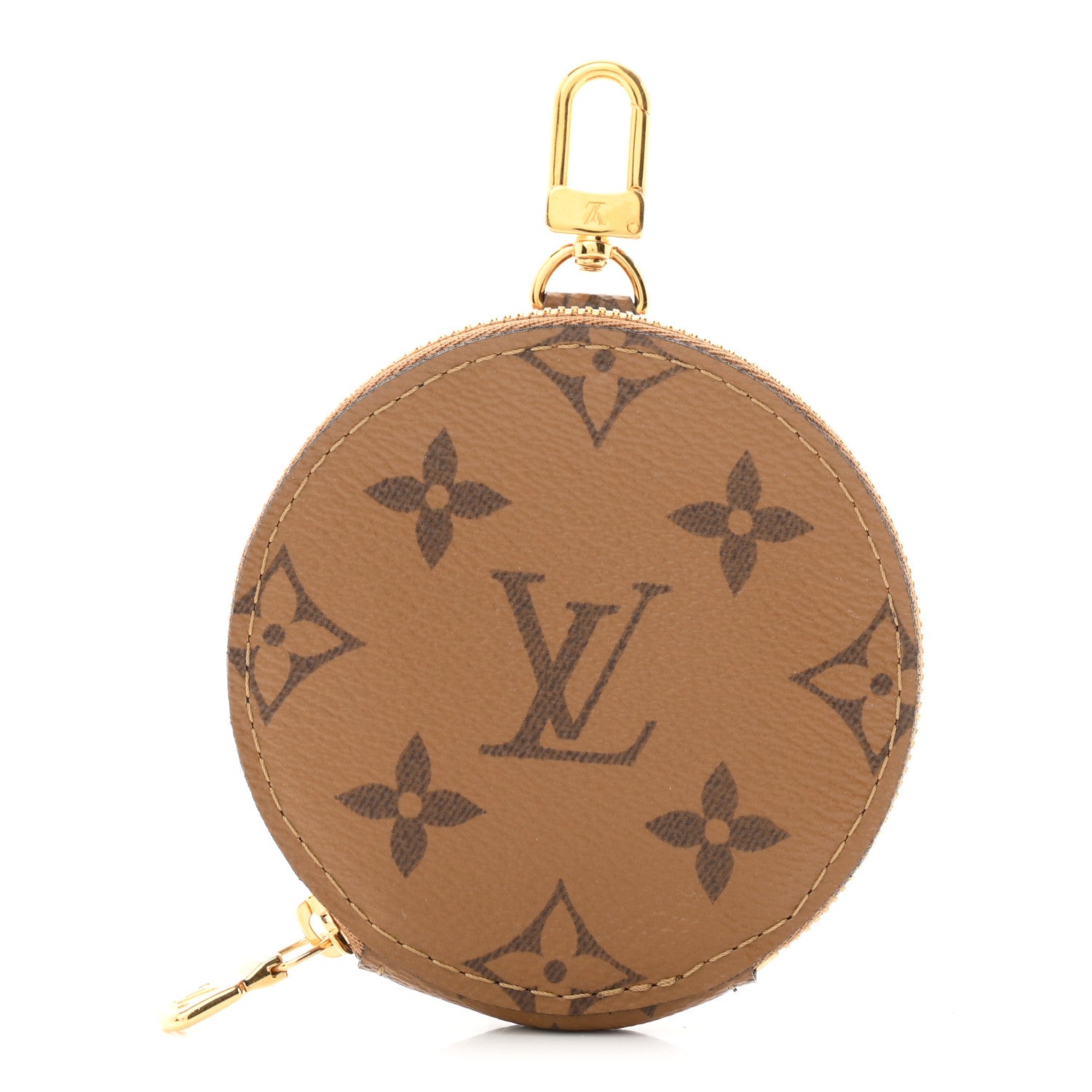 Louis Vuitton Reverse Monogram Bandouliere Round Coin Purse 1 of 6