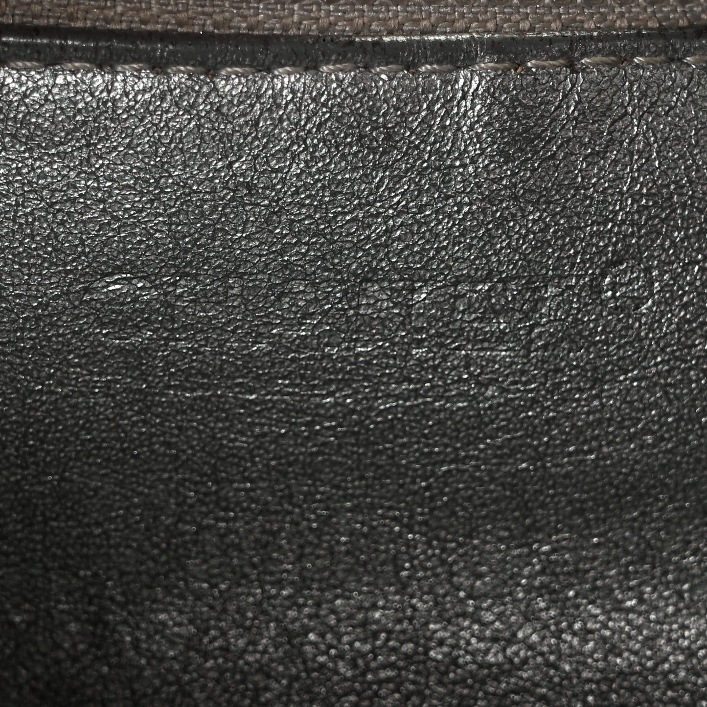 Glazed Caviar East West Modern Chain Tote Brown