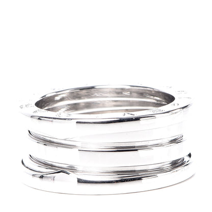 Bulgari 18K White Gold B.Zero1 Three-Band Ring 51 5.75 3 of 6