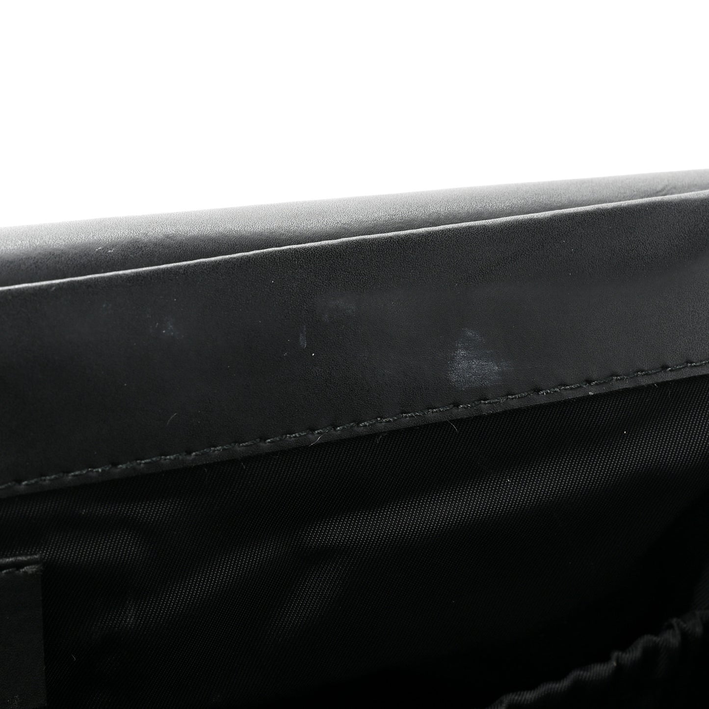 GG Supreme Monogram Web Messenger Diaper Bag Black Grey