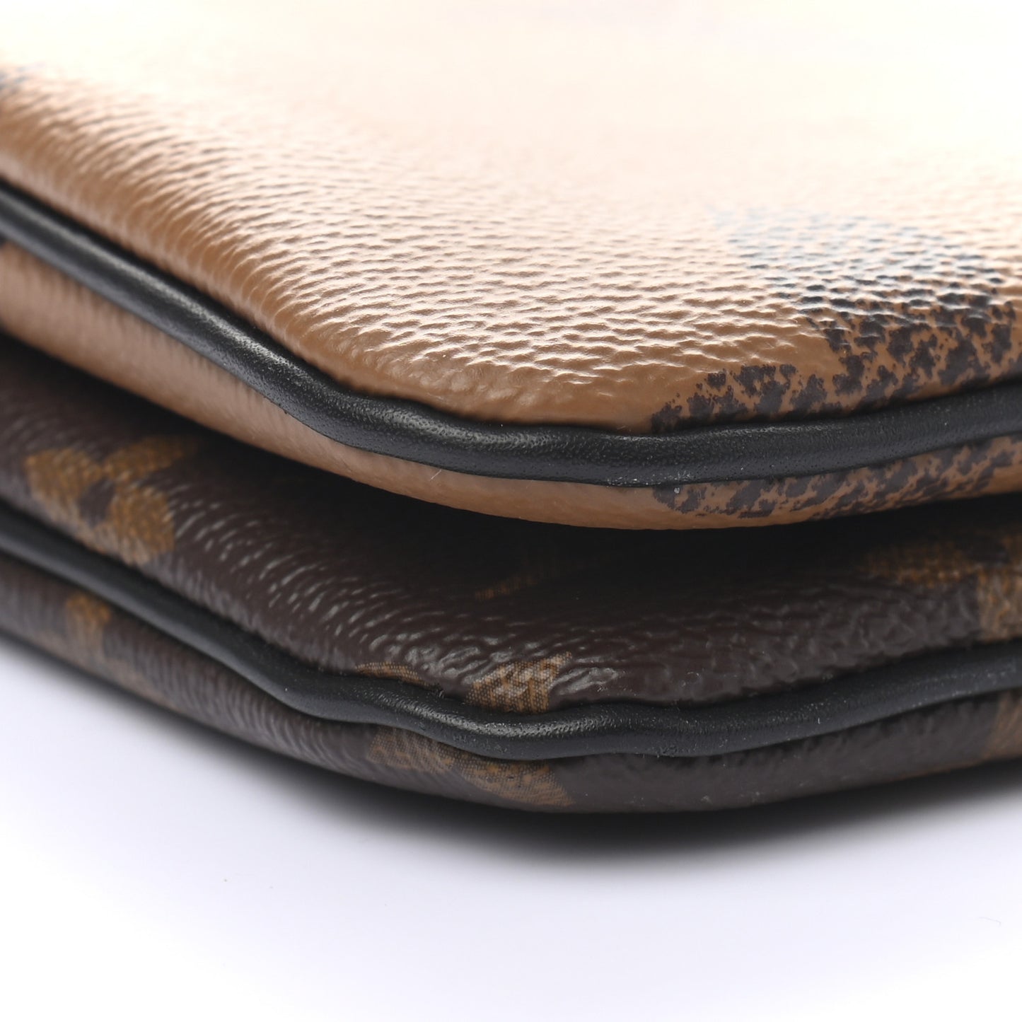 Reverse Monogram Giant Double Zip Pochette