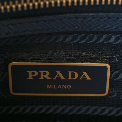 Prada Saffiano Lux Small Promenade Tote Baltico 5 of 9