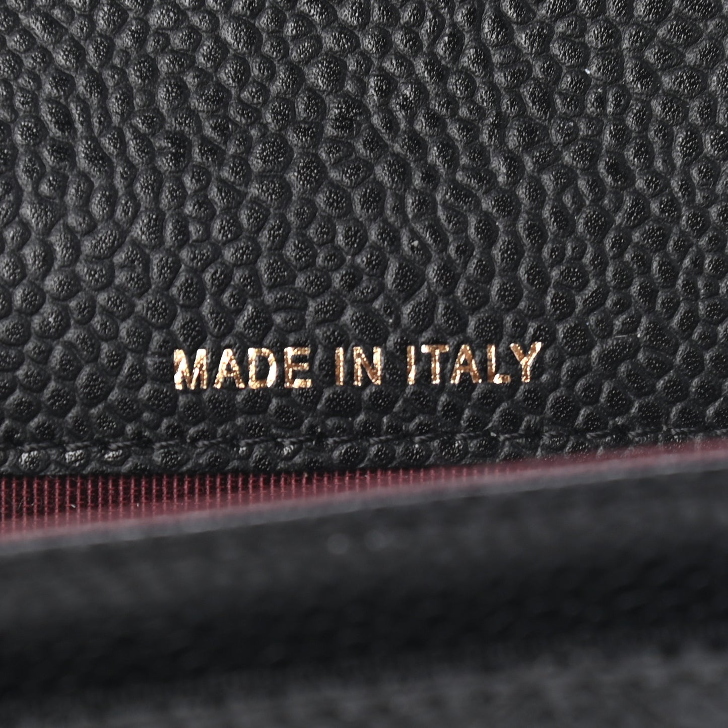 Caviar Quilted Flap Card Holder Black