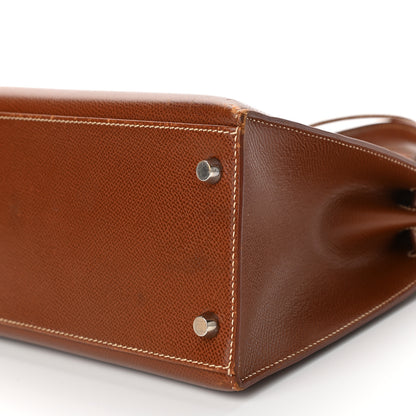 Hermes Courchevel Kelly Sellier 28 Gold 10 of 14