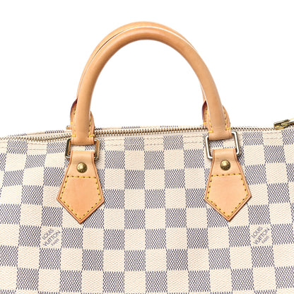 Louis Vuitton Damier Azur Speedy 30 15 of 21