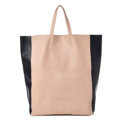 Celine Smooth Lambskin Vertical Side Cabas Blush Black 1 of 19