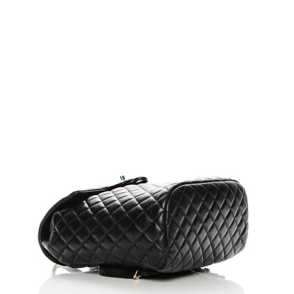 Chanel Lambskin Quilted Large Urban Spirit Backpack Black 4 of 7