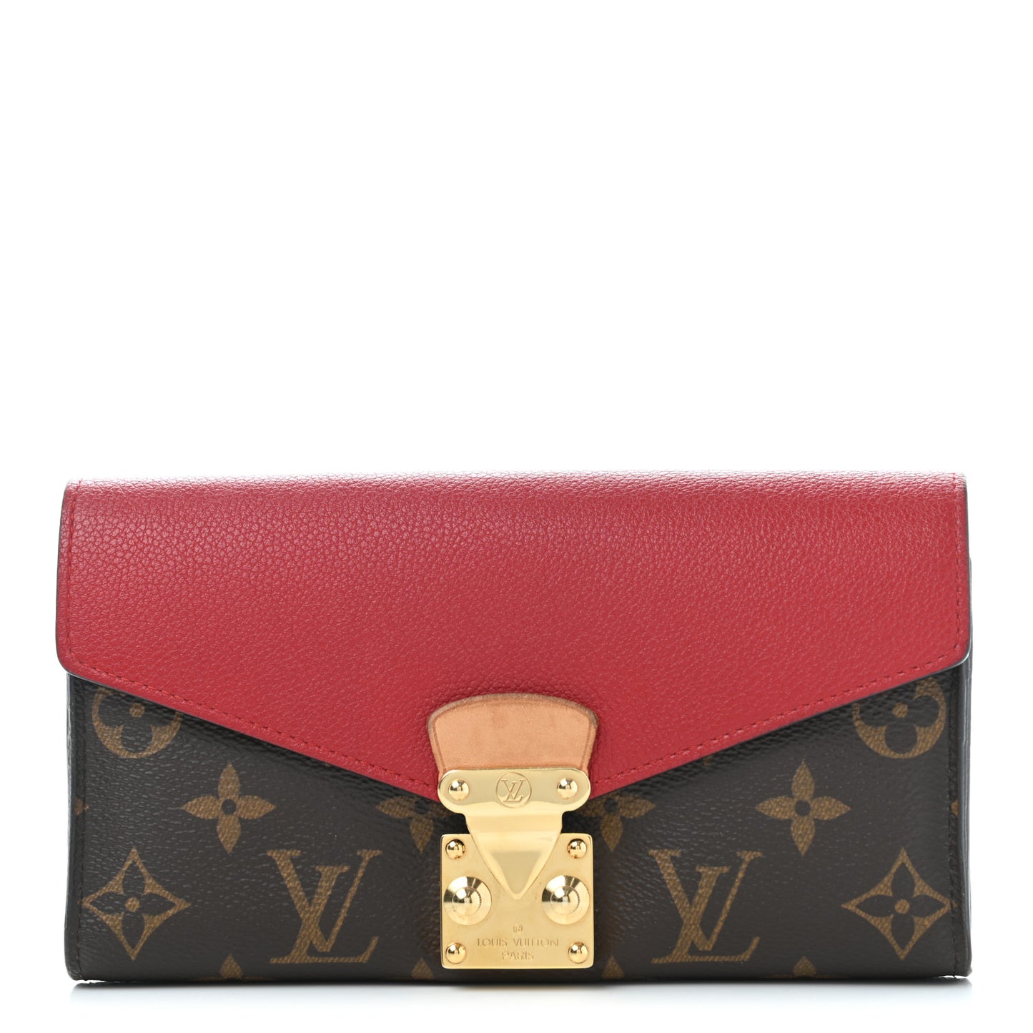 Monogram Pallas Wallet Cherry