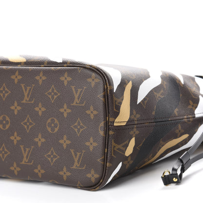 Louis Vuitton X LOL Monogram Neverfull MM Gold Silver 7 of 11