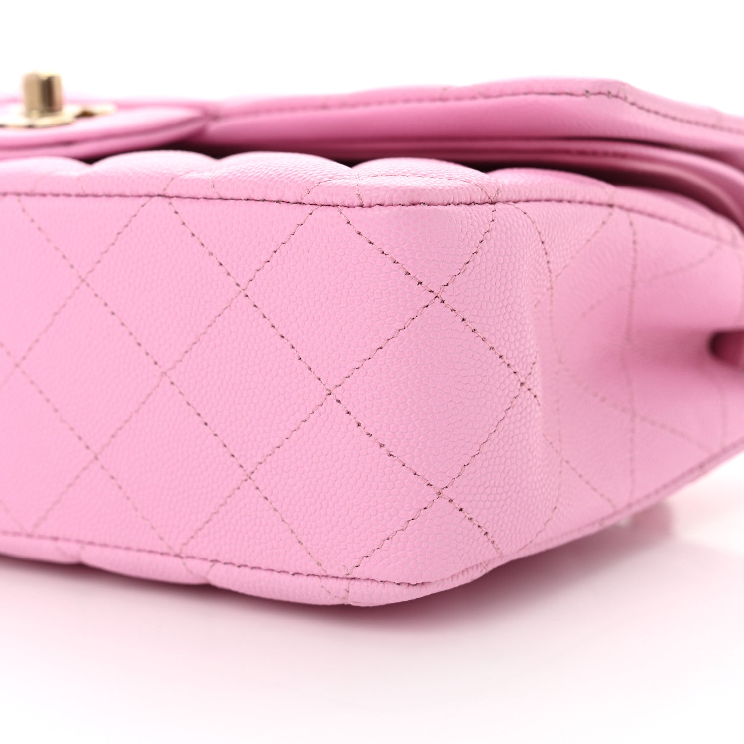 Chanel Caviar Quilted Medium Double Flap Lilac 10 of 11