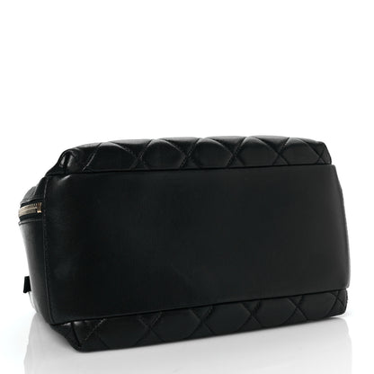 Chanel Lambskin Quilted Medium Trendy CC Bowling Bag Black 4 of 8