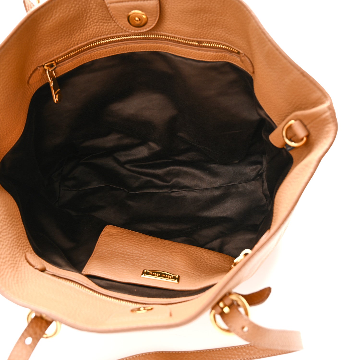 Miu Miu Vitello Daino Tote Naturale 5 of 9