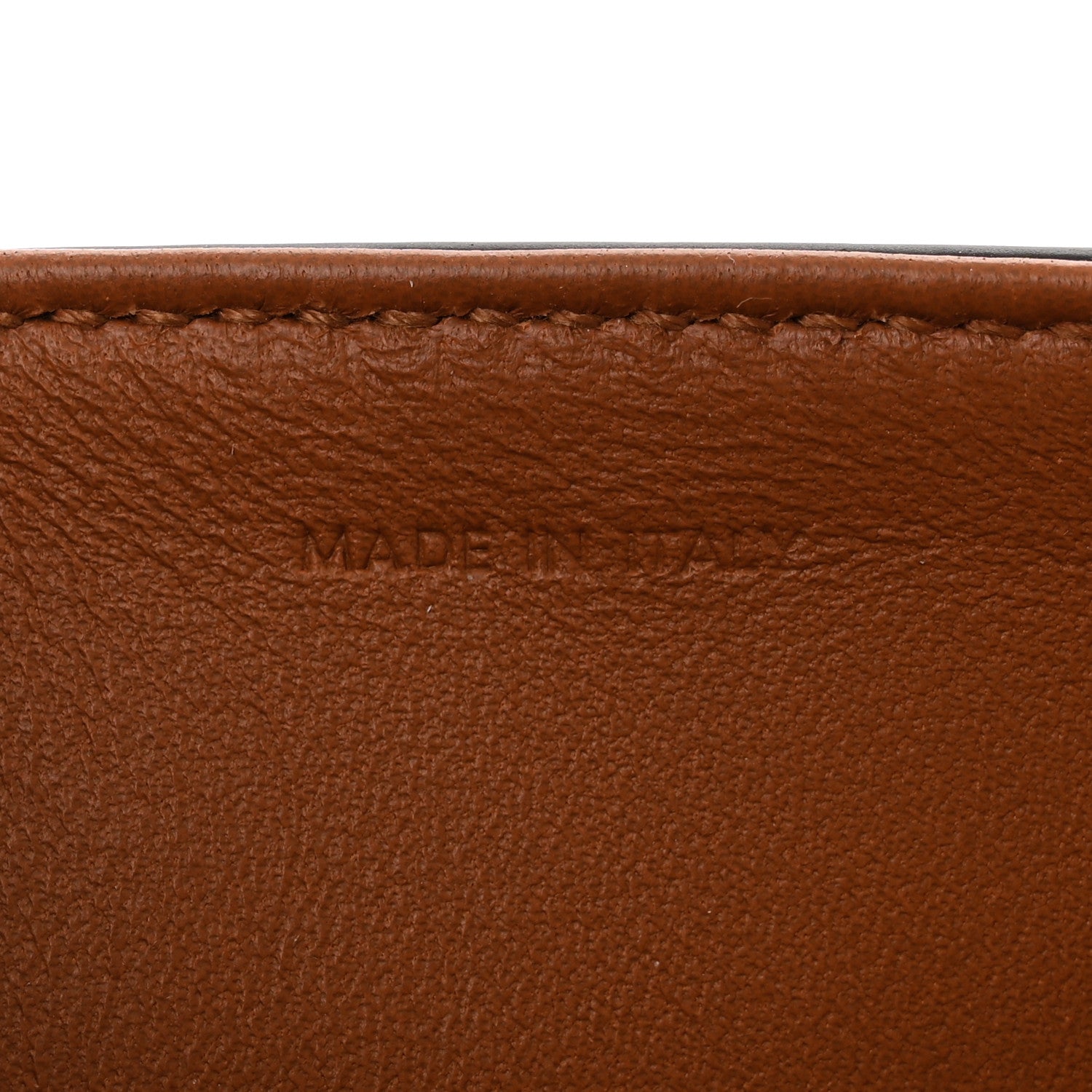 Celine Shiny Calfskin Triomphe Shoulder Bag Tan 7 of 10