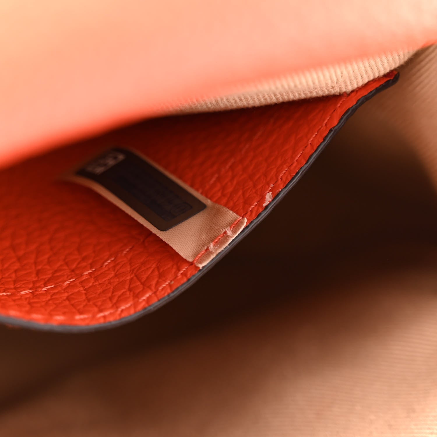 Chloe Grained Calfskin Small Marcie Saddle Bag Rusted Orange 8 of 17
