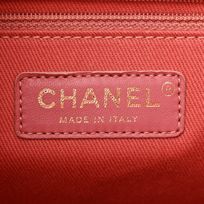 Chanel Caviar Quilted Small Business Affinity Shopping Bag Pink 7 of 12