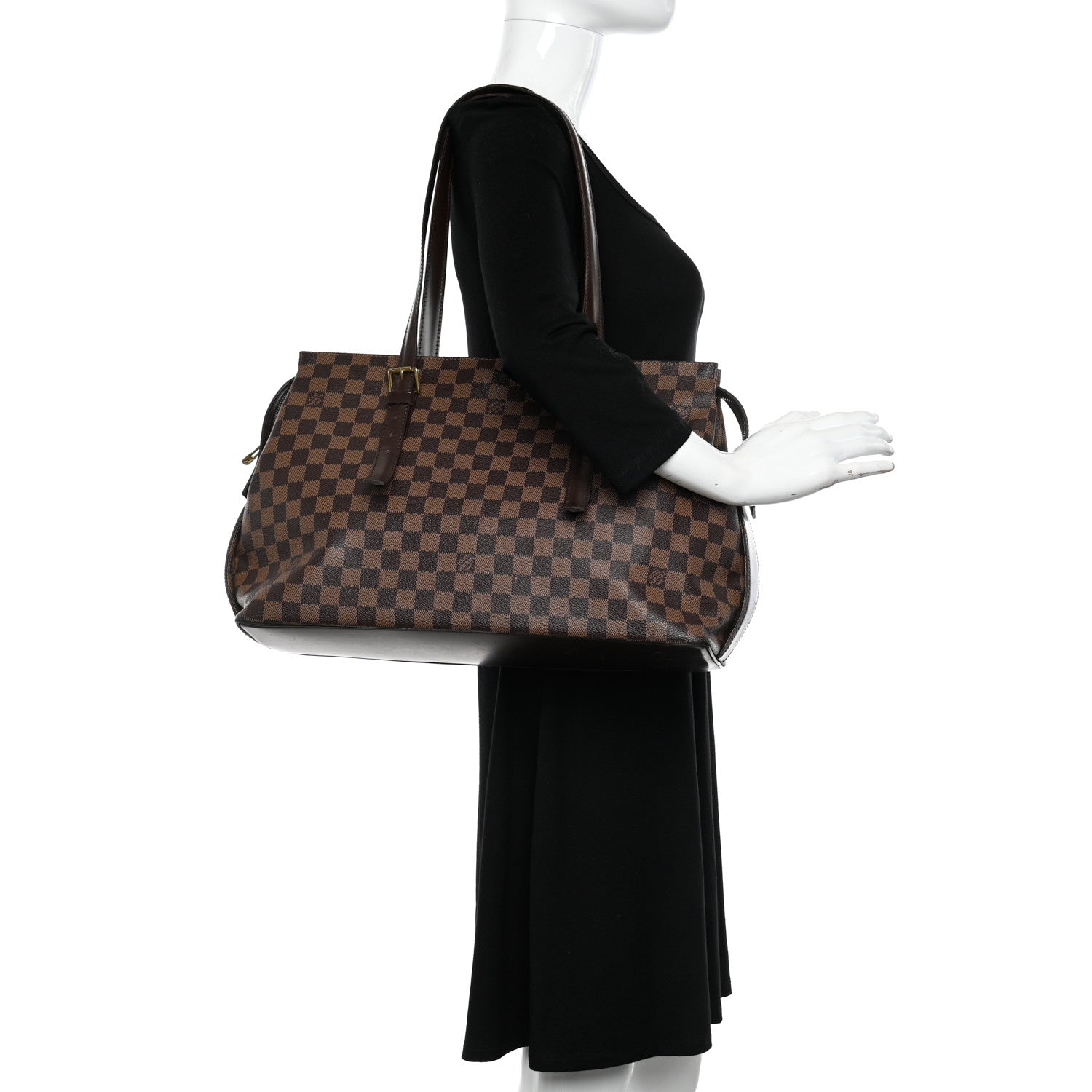 Louis Vuitton Damier Ebene Chelsea Tote 2 of 12