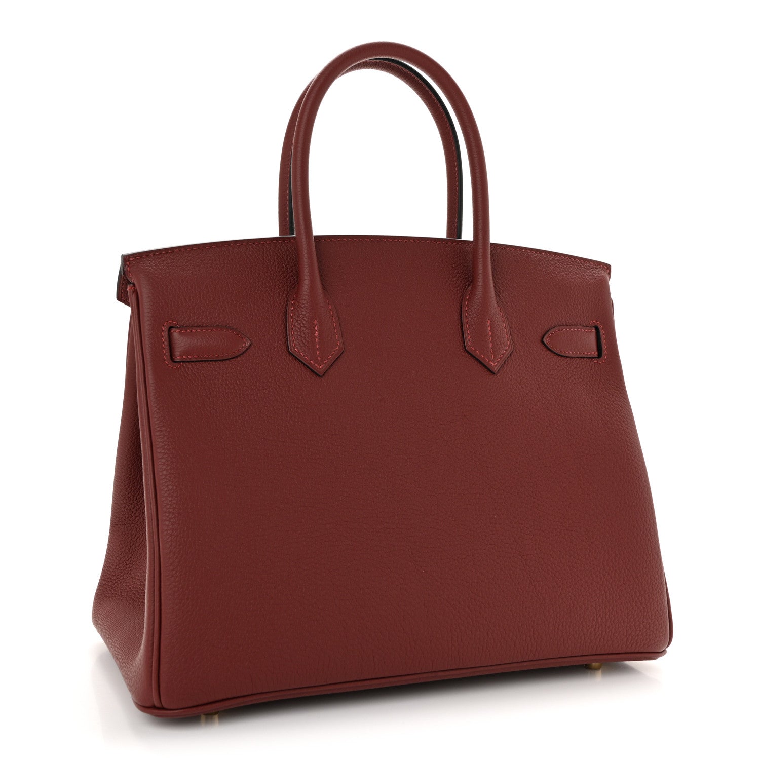Hermes Togo Birkin 30 Rouge H 3 of 11