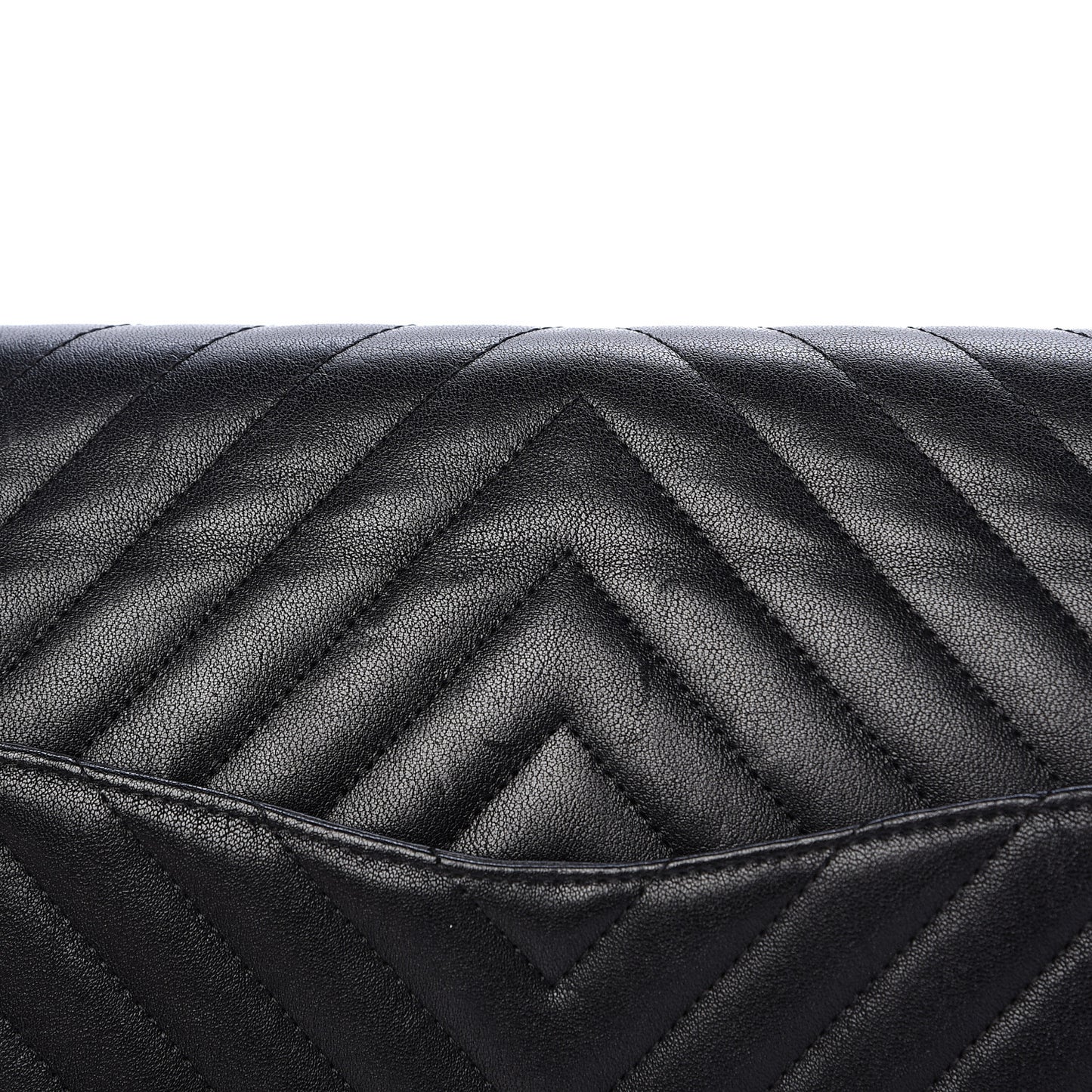 Sheepskin Chevron Quilted 2.55 Reissue 227 Flap So Black