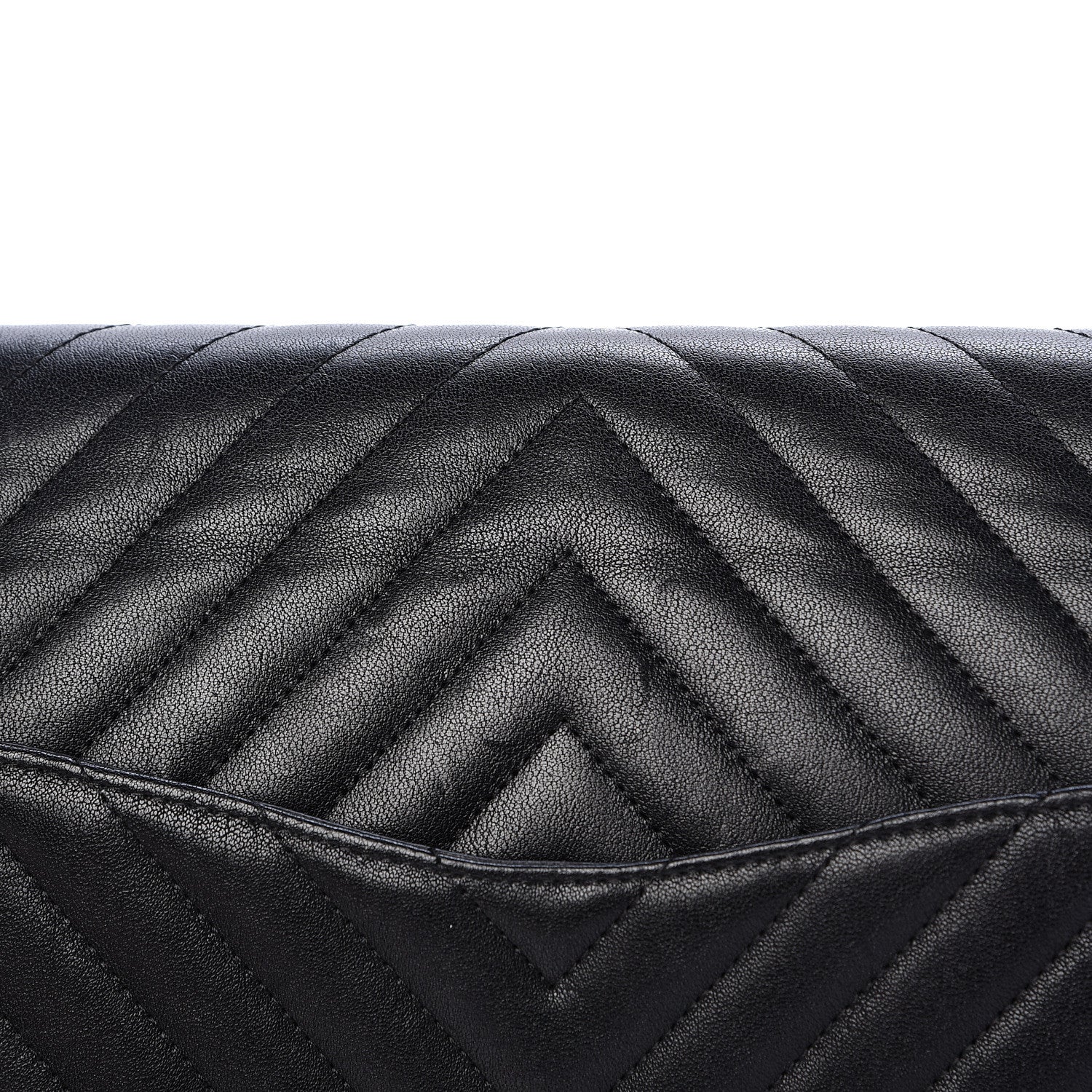 Chanel Sheepskin Chevron Quilted 2.55 Reissue 227 Flap So Black 18 of 18