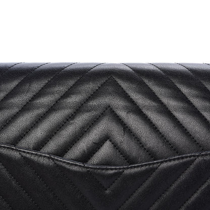 Chanel Sheepskin Chevron Quilted 2.55 Reissue 227 Flap So Black 18 of 18