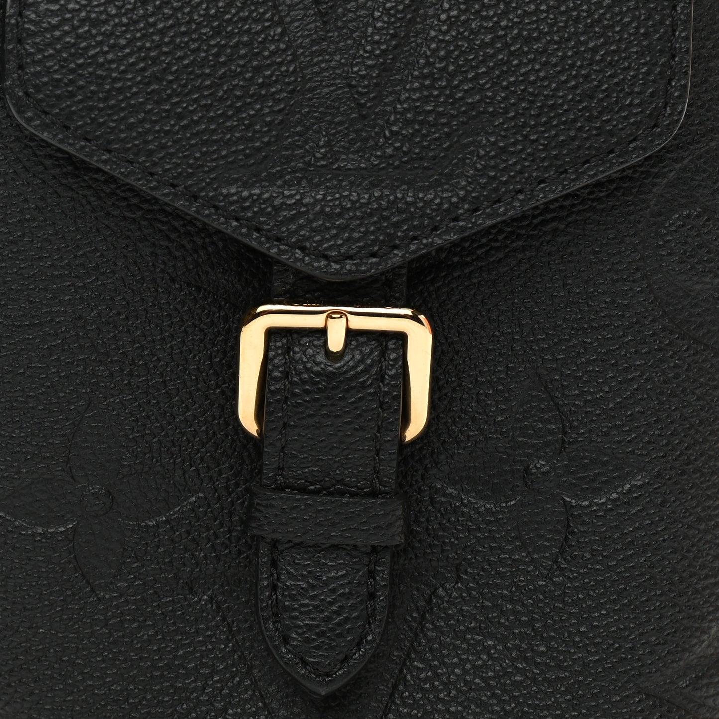 Empreinte Monogram Giant Tiny Backpack Black