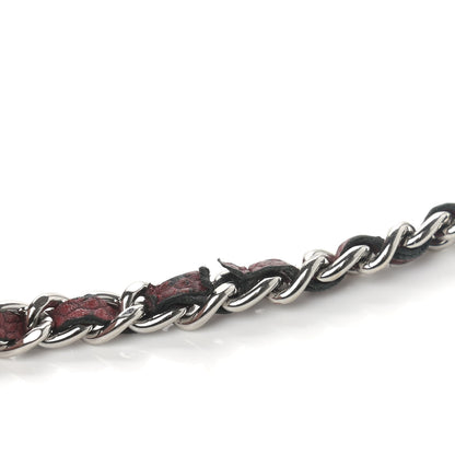 Chanel Caviar Timeless CC Wallet On Chain WOC Dark Pink 12 of 14
