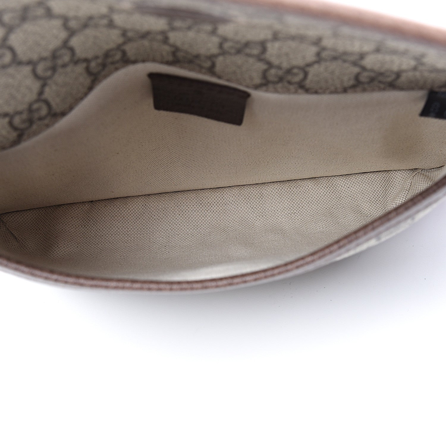 Gucci GG Supreme Monogram Neo Vintage Web Belt Bag Brown 4 of 10
