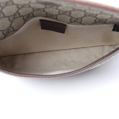 Gucci GG Supreme Monogram Neo Vintage Web Belt Bag Brown 4 of 10