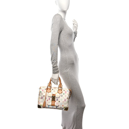 Louis Vuitton Monogram Multicolor Speedy 30 White 2 of 9
