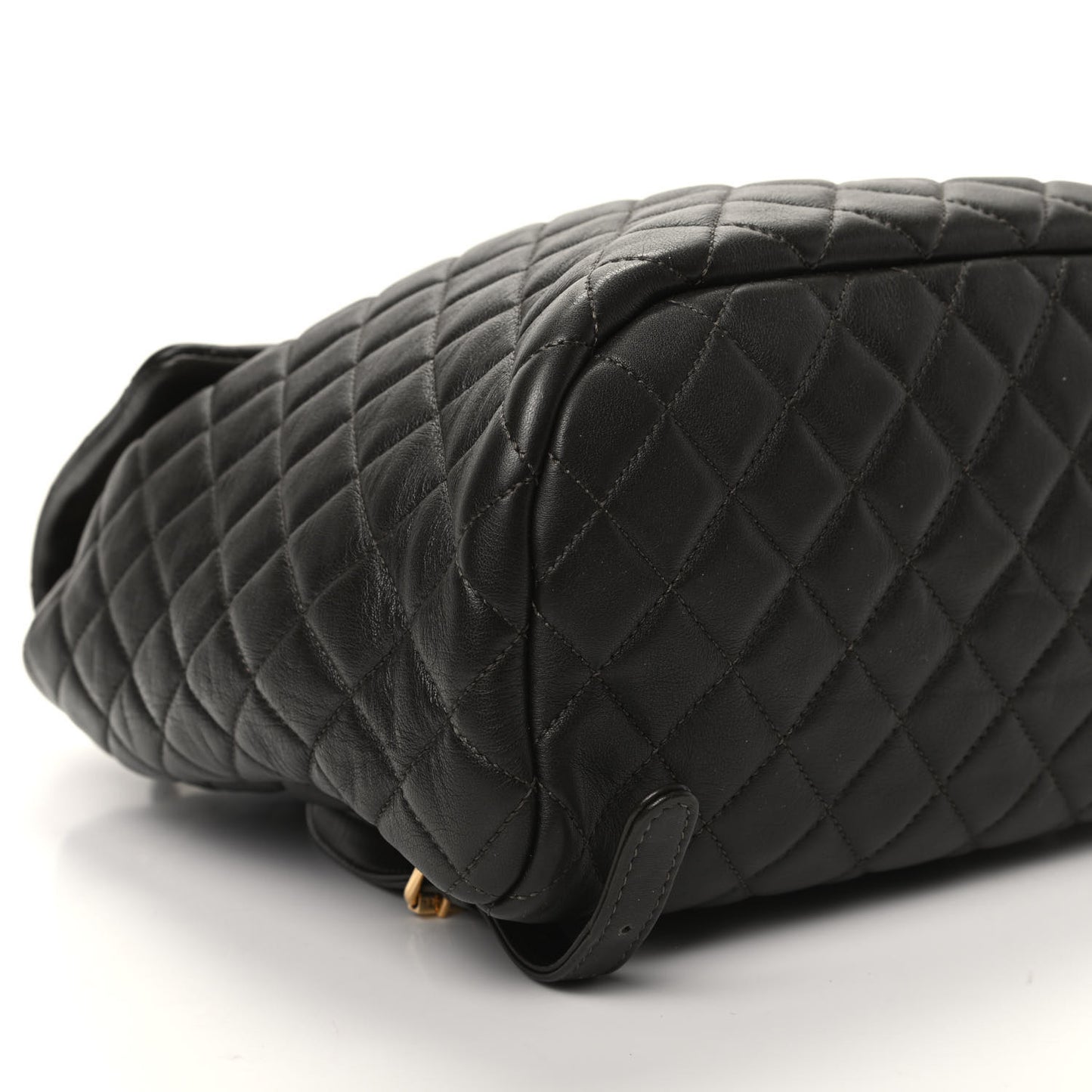 Calfskin Quilted Large Urban Spirit Backpack Dark Brown