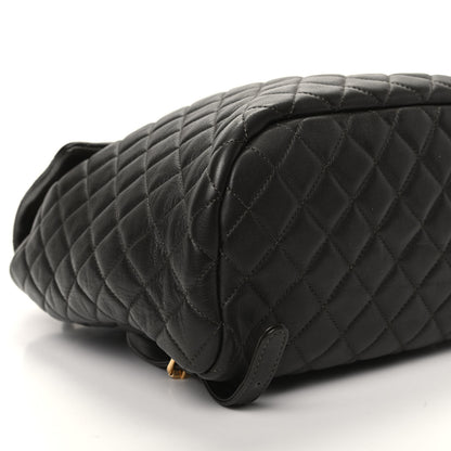 Chanel Calfskin Quilted Large Urban Spirit Backpack Dark Brown 8 of 9
