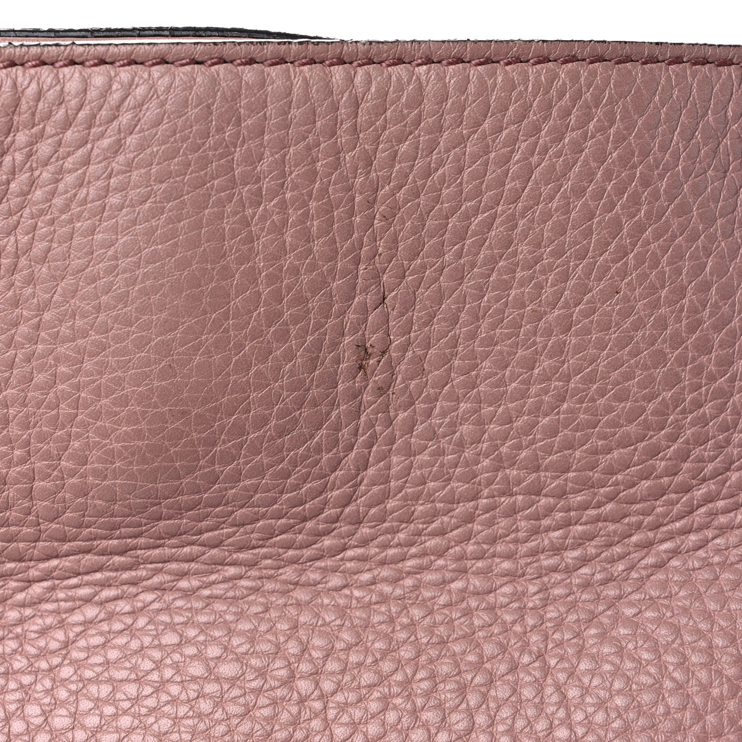 Gucci Pebbled Calfskin Medium Soho Chain Shoulder Bag Dark Cipria 17 of 23
