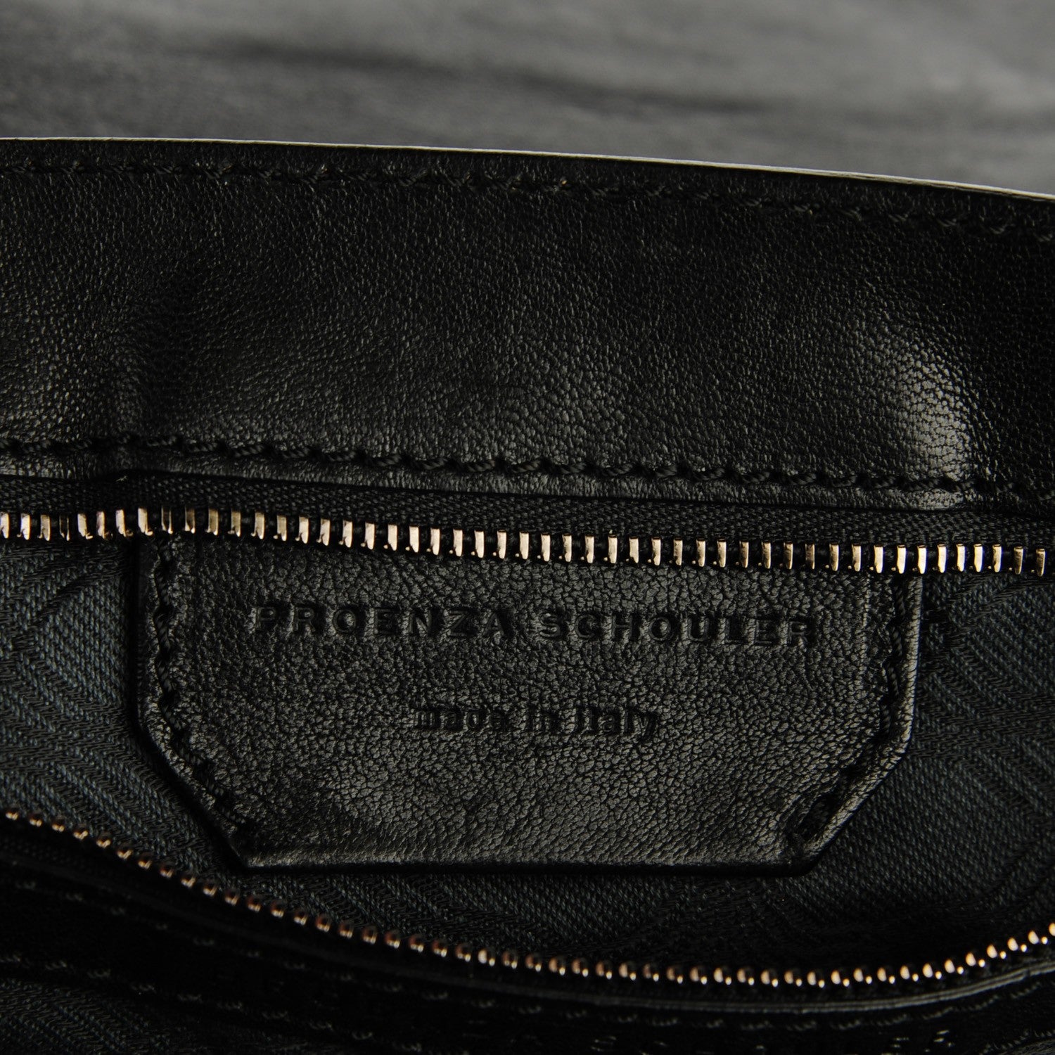 Proenza Schouler Lambskin PS1 Extra Large Satchel Black 10 of 11