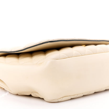 Versace Nappa Quilted Medusa Chain Crossbody Beige 9 of 16