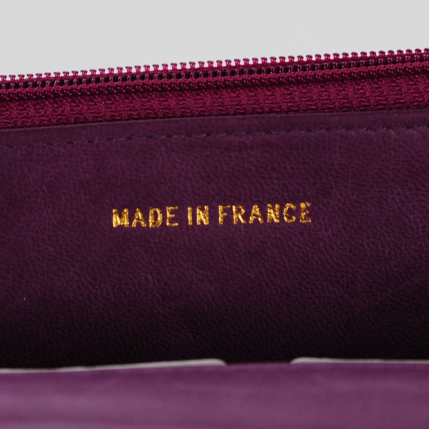 Chanel Caviar Timeless CC Wallet On Chain WOC Purple 7 of 9