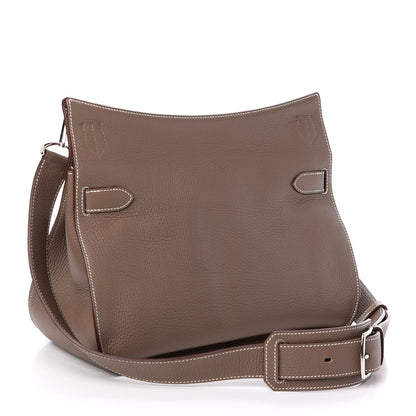 Hermes Taurillon Clemence Jypsiere 31 Etoupe 3 of 9